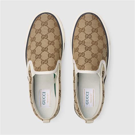 gucci slip-on shoes|1977 gucci tennis slip on.